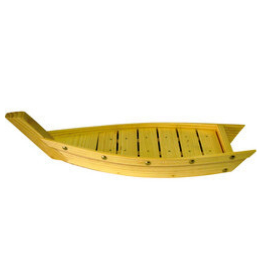 Sushi Boat Wooden 44x12,5x10,5cm