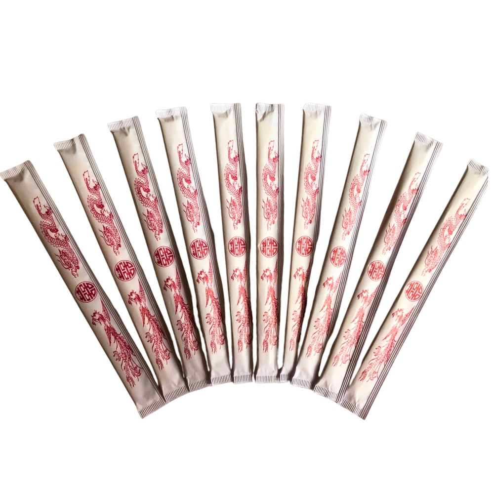 Disposable Chopsticks in Closed Bag 23CM 100 pairs NF