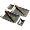 Πράσινο Σετ για Σούσι 6 Τεμαχίων 22x12,5x2cm EDO JAPAN