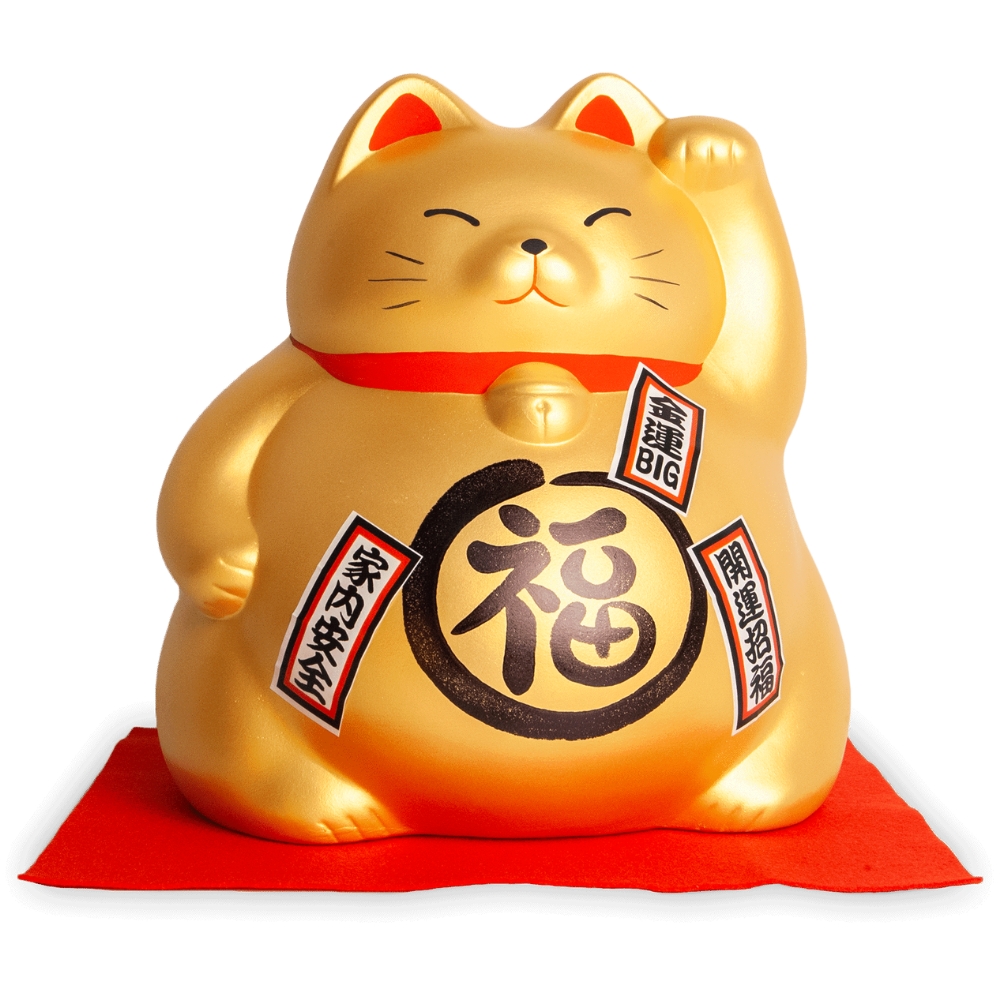 Lucky Cat Money Box - Big