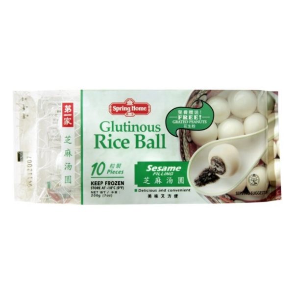 Rice Balls Black Sesame 200g SPRING HOME