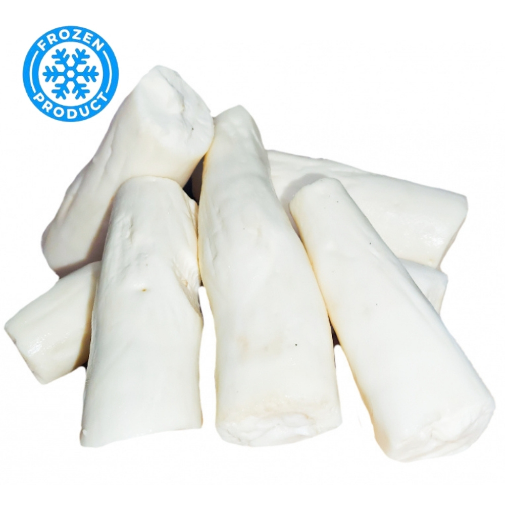 Cassava Peeled Frozen from Fresh 300g FLOWER BRAND