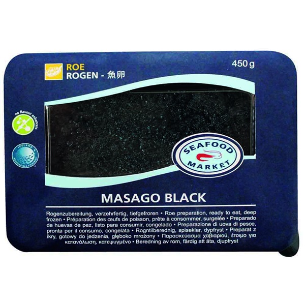 Masago Black 450g SEAFOOD MARKET