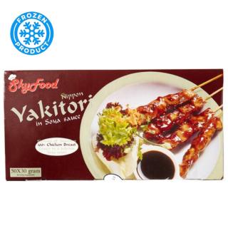 Yakitori Chicken Japanese Soy Sauce frozen 1,5kg (50x30g) SKYFOOD