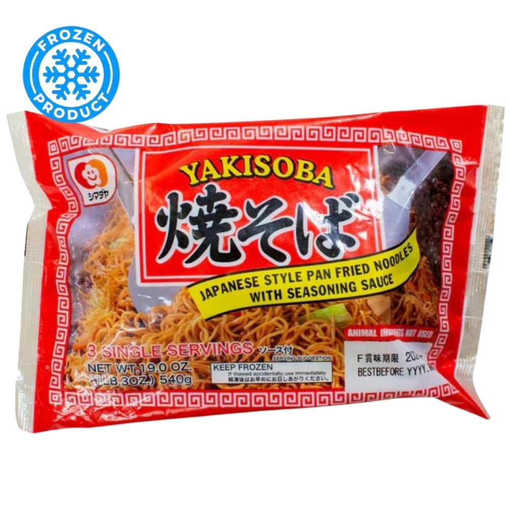 Yakisoba Noodles Frozen 30x150g (4.5kg) SHIMADAYA