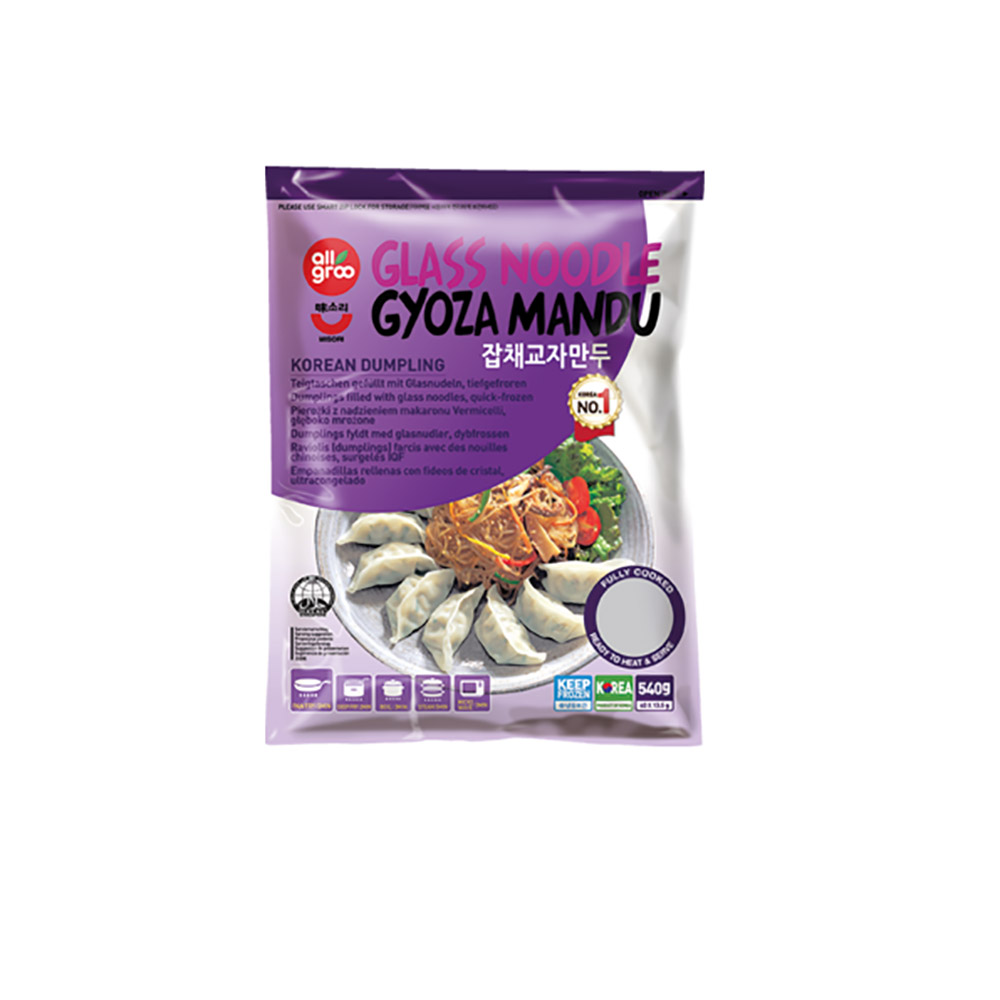 Gyoza Mandu/ Dumplings Glass Noodles 540g (40X13,5g) ALLGROO