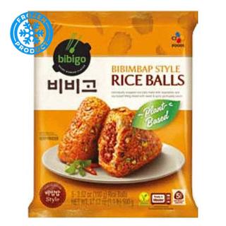 Bibimbap Rice Balls Plant Based Frozen 500g BIBIGO