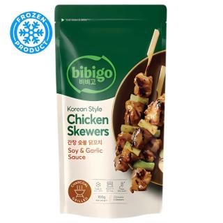 Korean Style Chicken Skewer Soy & Garlic Sauce 180g BIBIGO