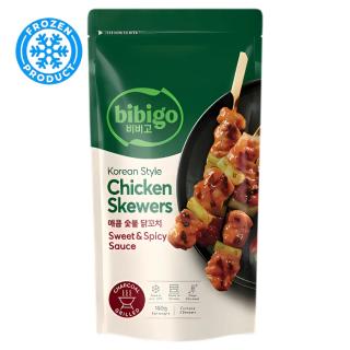 Korean Style Chicken Skewer Sweet & Spicy Sauce 180g BIBIGO