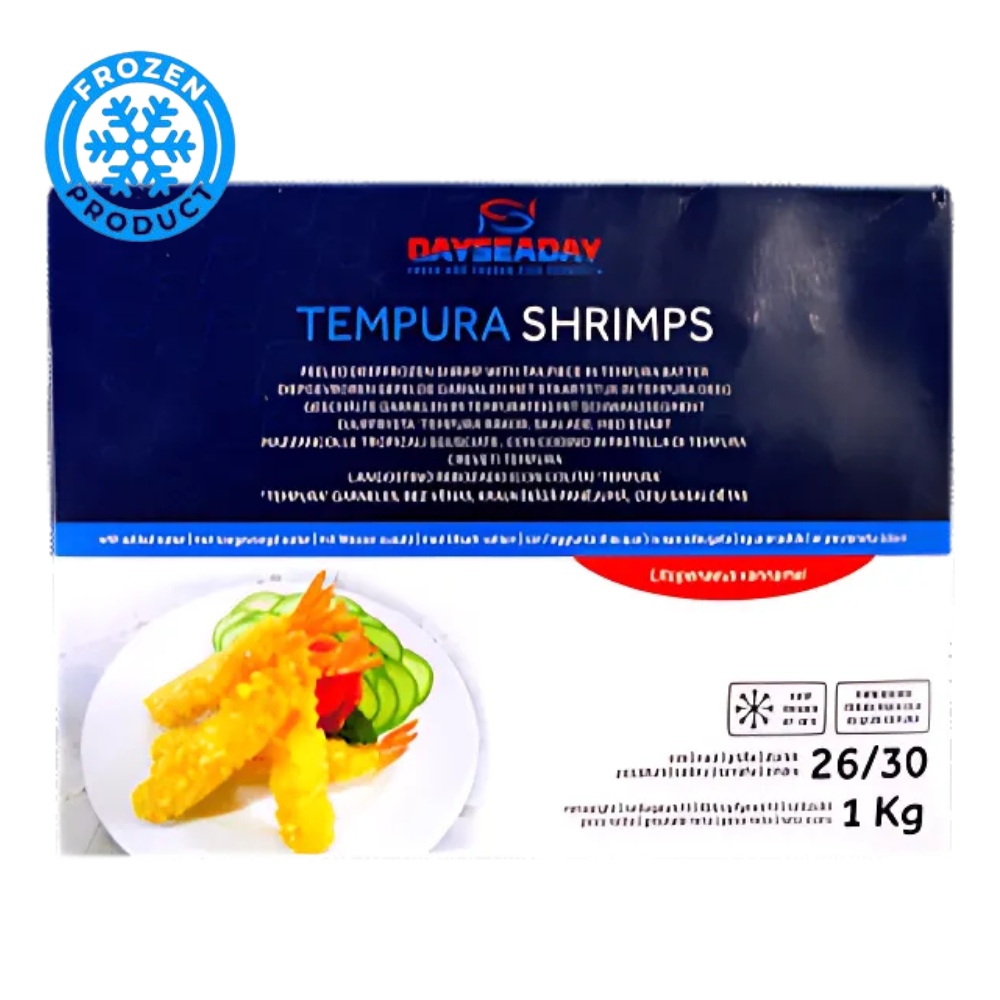 Γαρίδες Τεμπούρα Κατεψυγμένες 1000g(50x20g) DAYSEADAY