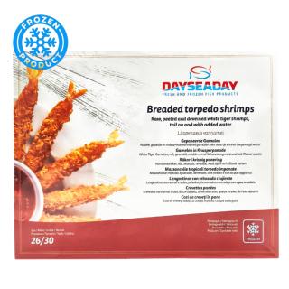 Breaded Shrimps Torpedo 26/30 800g DAYSEADAY