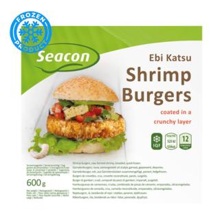 Ebi Katsu - Shrimp Burger Frozen 600g SEACON