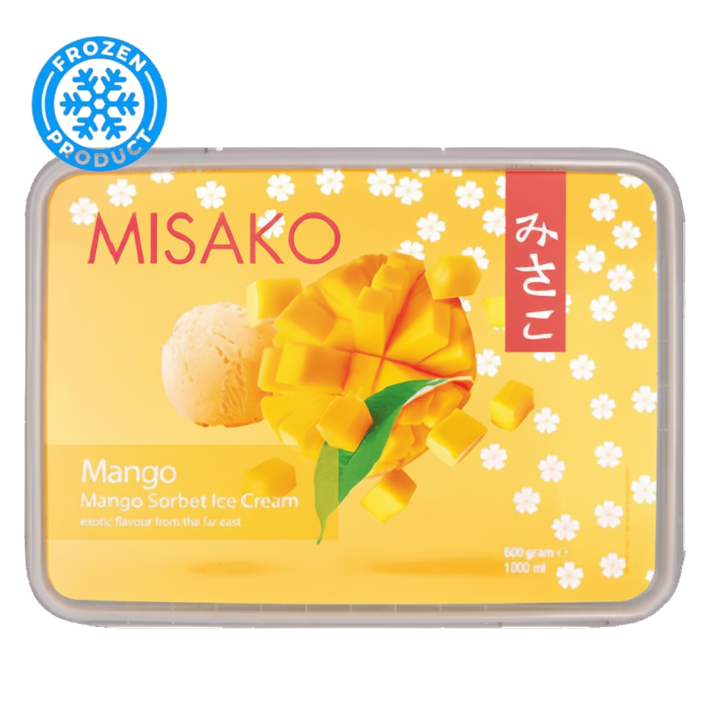 Mango Ice Cream 1 lt MISAKO