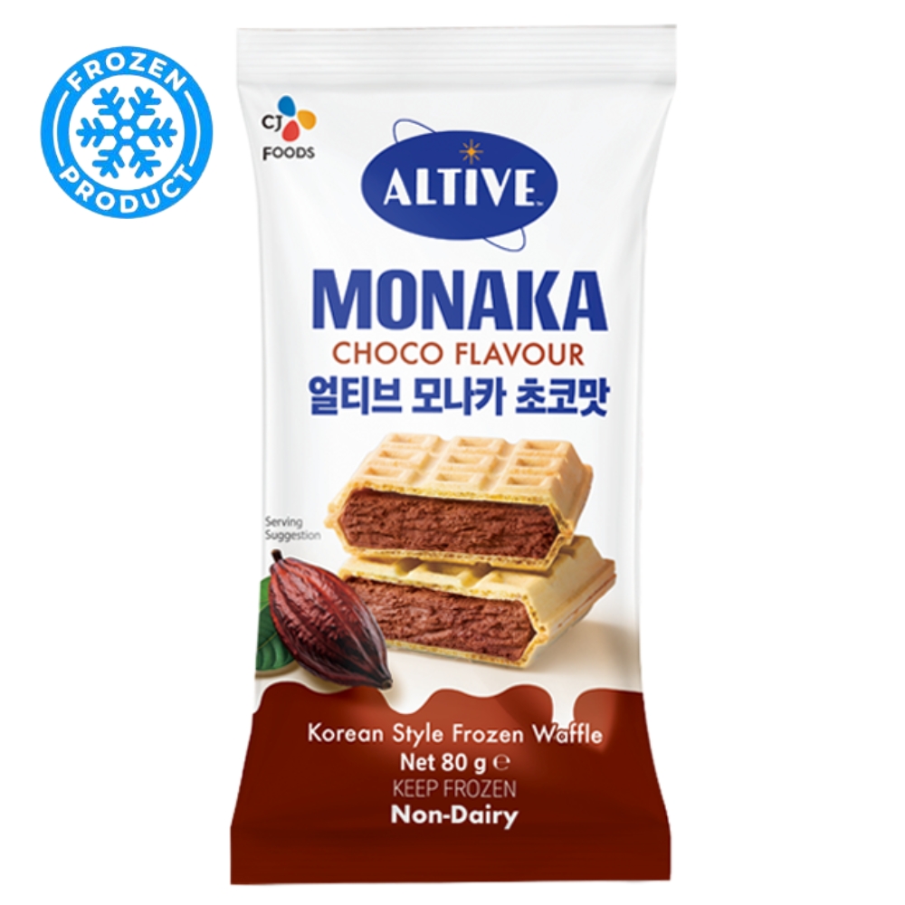 Monaka Παγωτό με Γεύση Σοκολάτα σε Τραγανή Βάφλα 80g ALTIVE