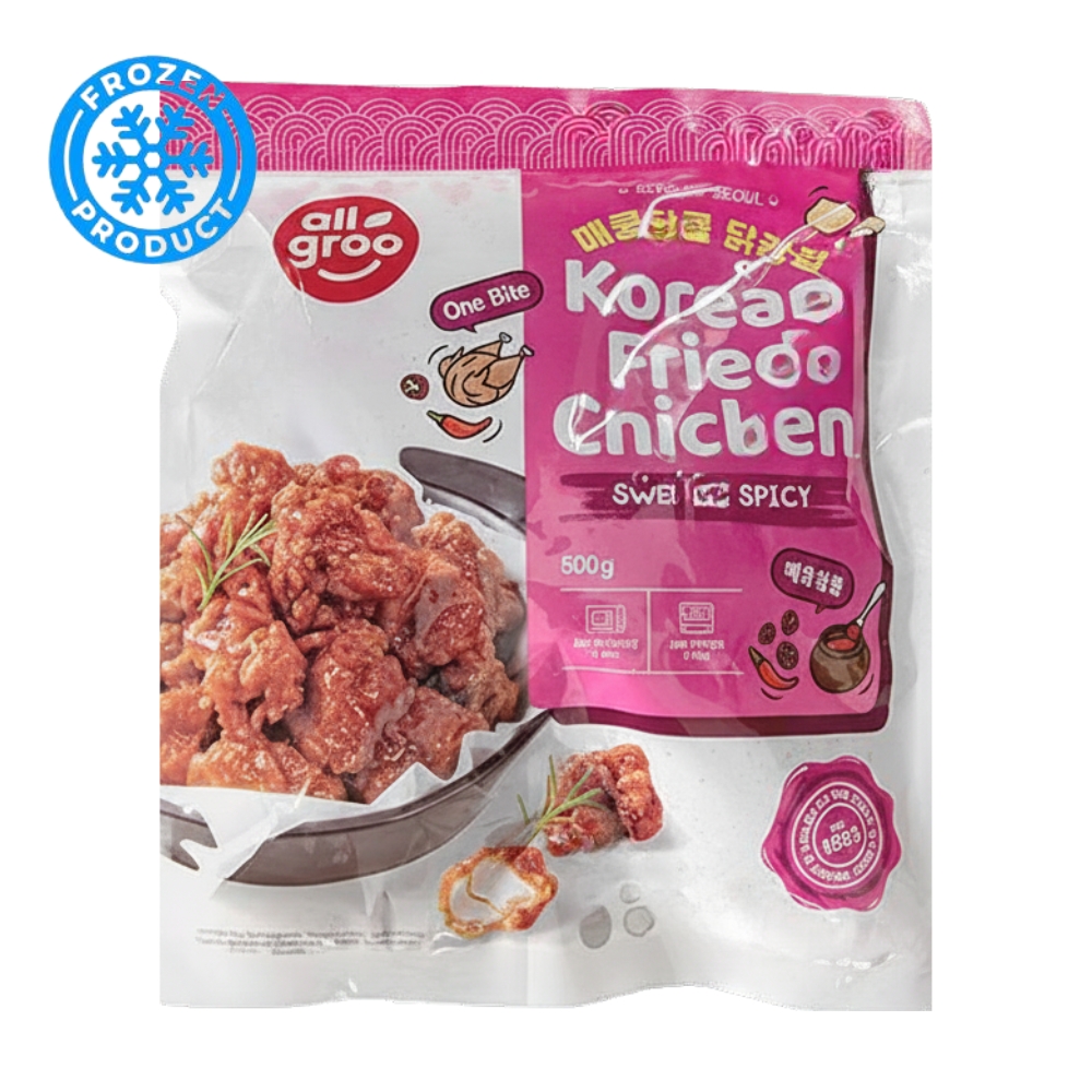 Korean Style Fried Chicken Soy & Garlic 500g ALLGROO