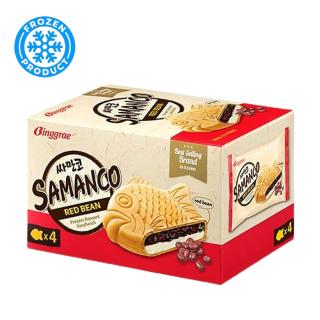 Samanco - Vanilla & Red Bean Ice Cream Sandwich 386,8g BINGGRAE