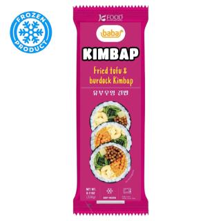 Gimbap Ρολά Φυκιών με Ρύζι με Τόφου & Ρίζα Κολλιτσίδας Κτψ 230g BABA