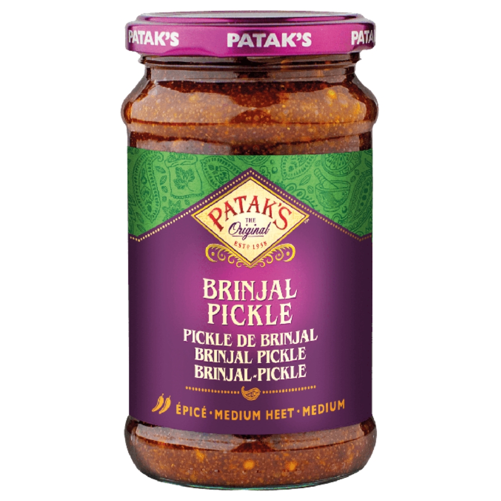 Brinjal Eggplant Pickle 312g PATAK'S