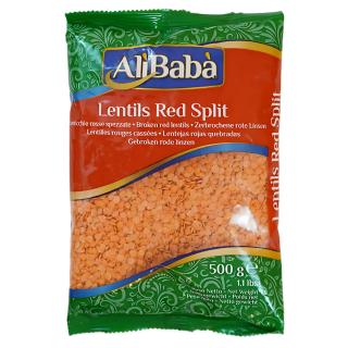 Red Lentils Split - Masoor Dal 500g ALIBABA