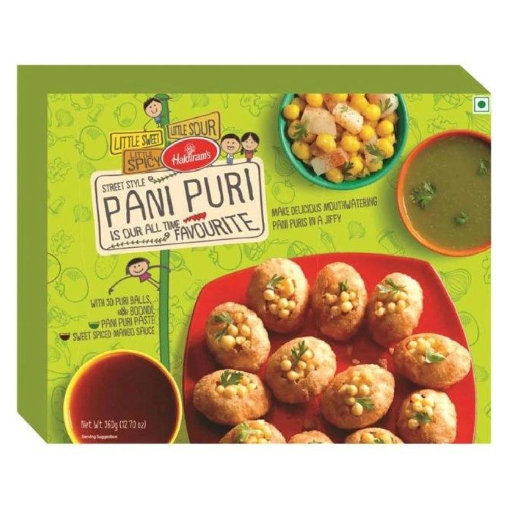 Pani Puri Ready to Fry - Golgappa 360g HALDIRAM