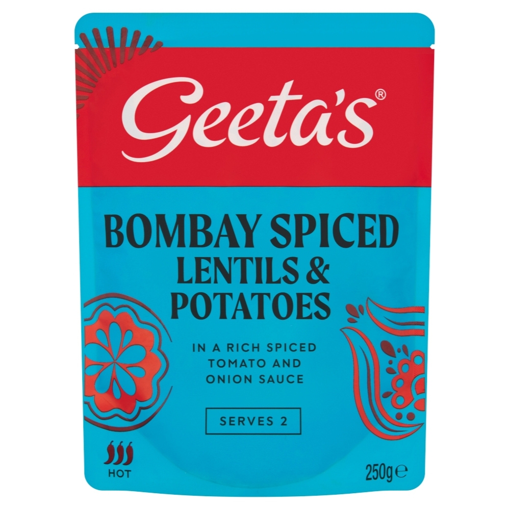 Έτοιμο Ινδικό Γεύμα Bombay Potatoes 250g GEETA'S