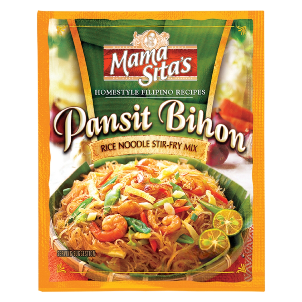 Pansit Bihon - Μείγμα Μπαχαρικών Stir Fry Νουντλς Ρυζιού 50g MAMA SITA'S