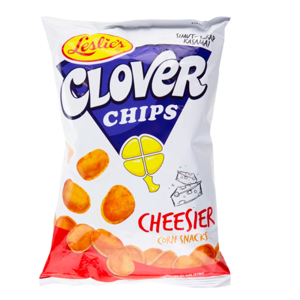 Clover Chips Cheese Flavour 85g LESLIE'S