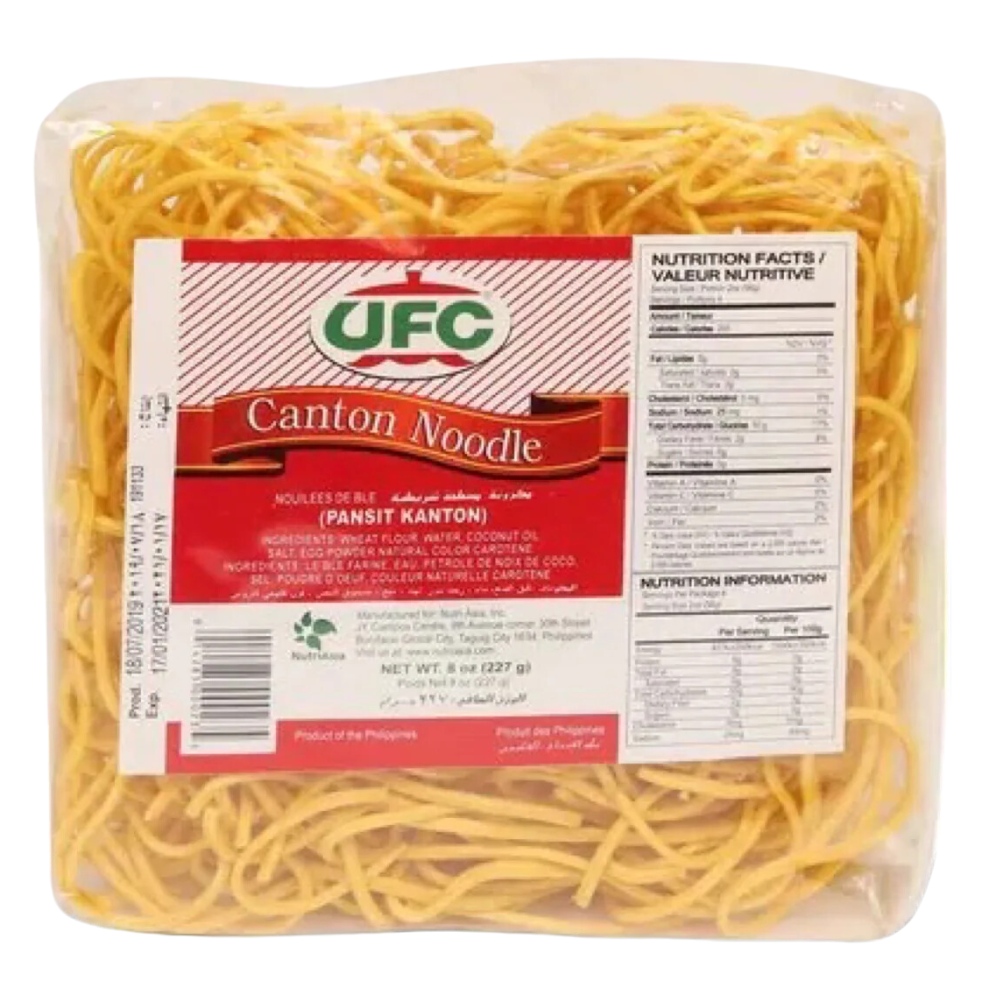 Wheat Noodles Pancit Canton 227g UFC