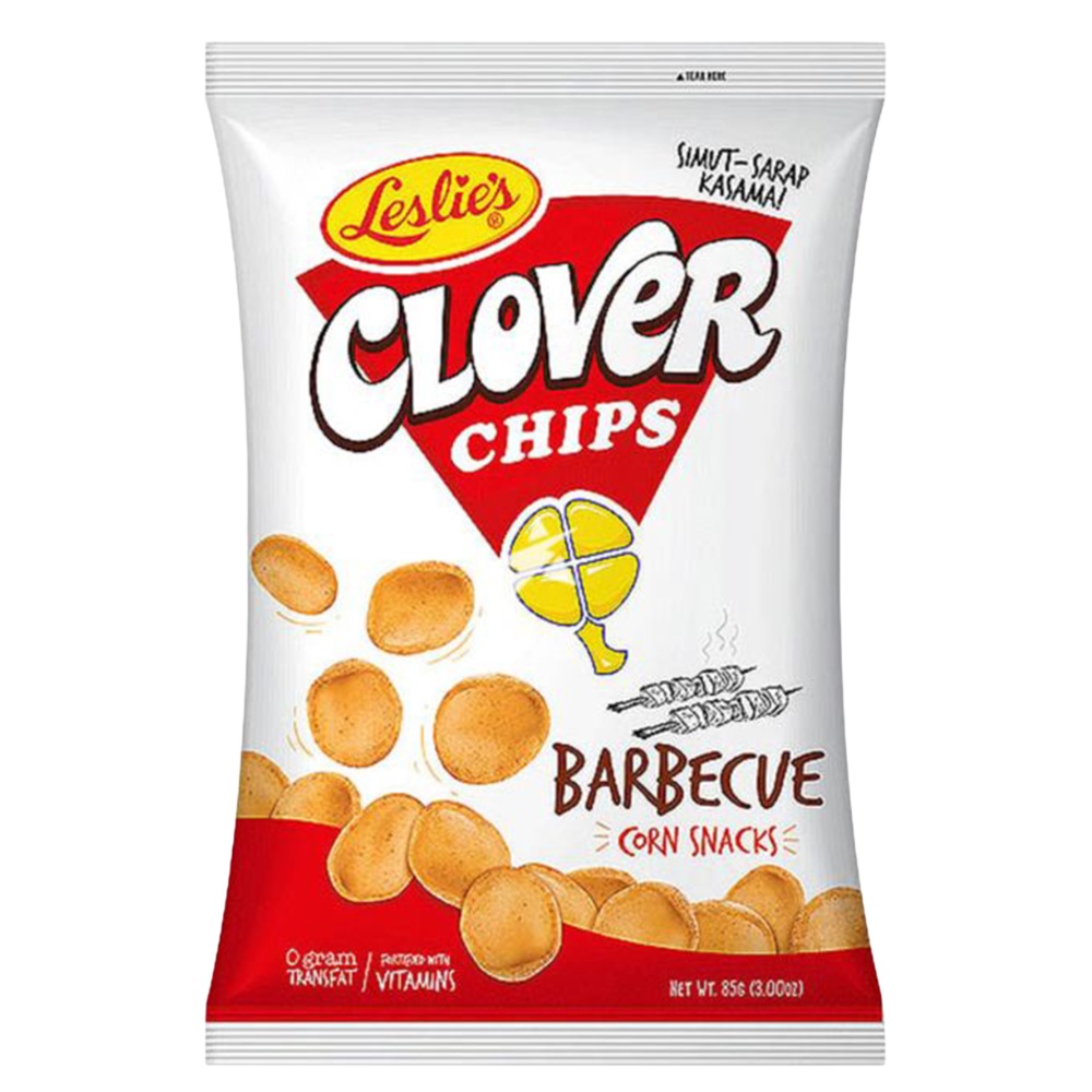 Clover Chips BBQ Flavour 85g LESLIE'S