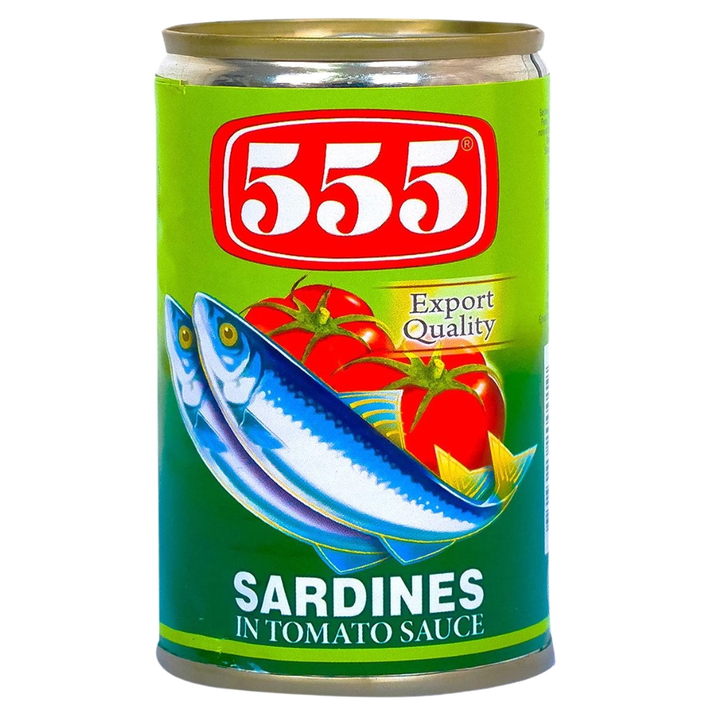 Sardines in Tomato Sauce Regular 155g 555