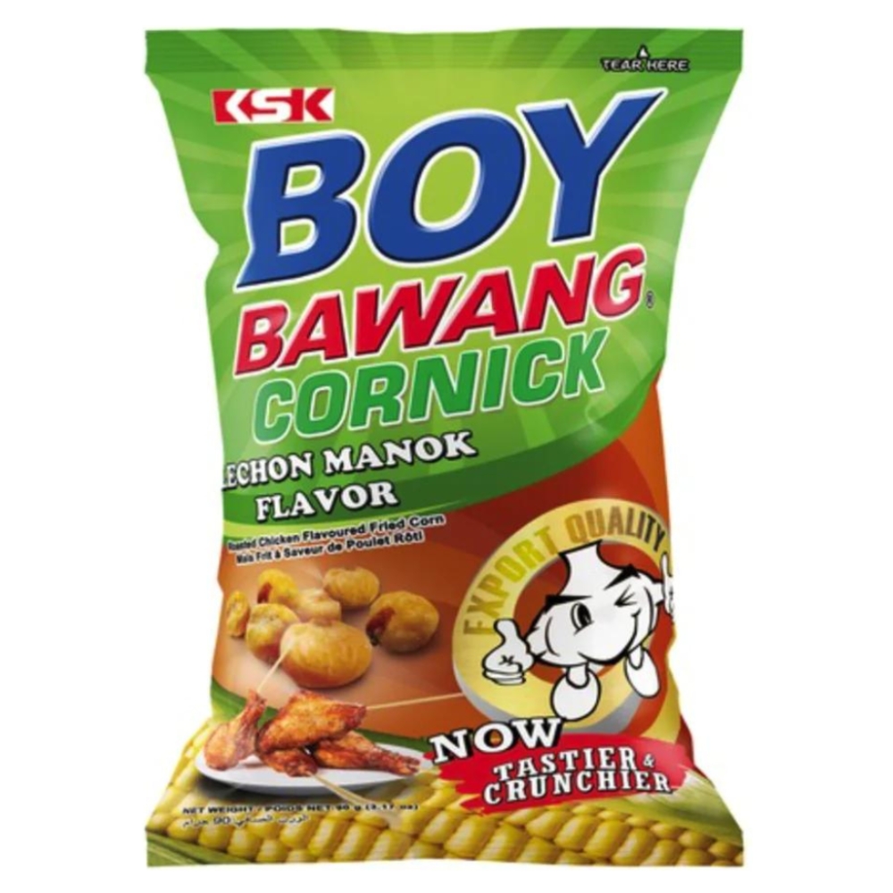Σνακ Καλαμποκιού Με Γεύση Bawang Lechon Manok Flavor 100g KSK