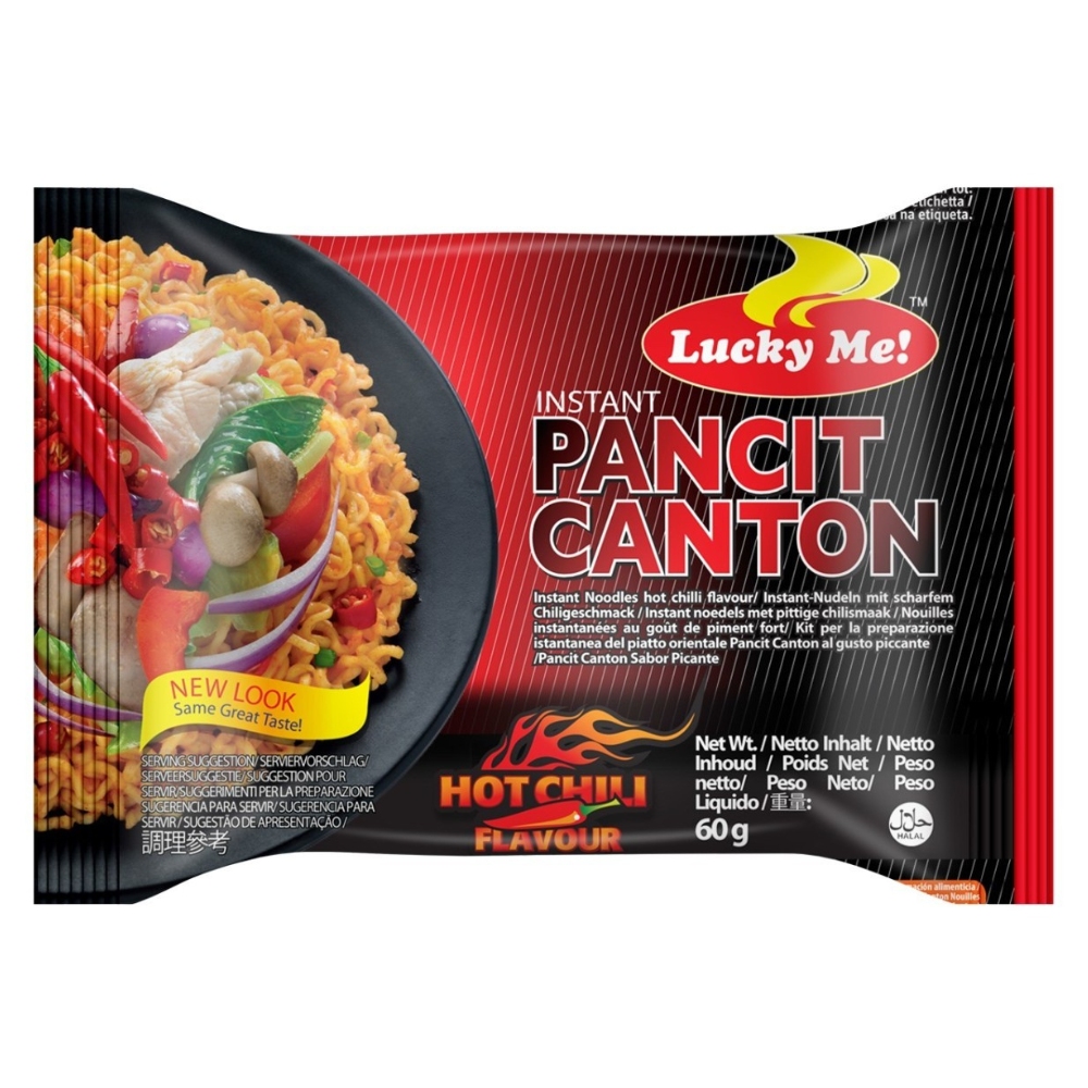 Στιγμιαία Νουντλς με Γεύση Καυτερό Τσίλι 60g LUCKY ME