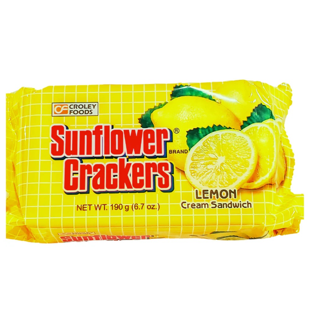 Lemon Crackers 190g SUNFLOWER