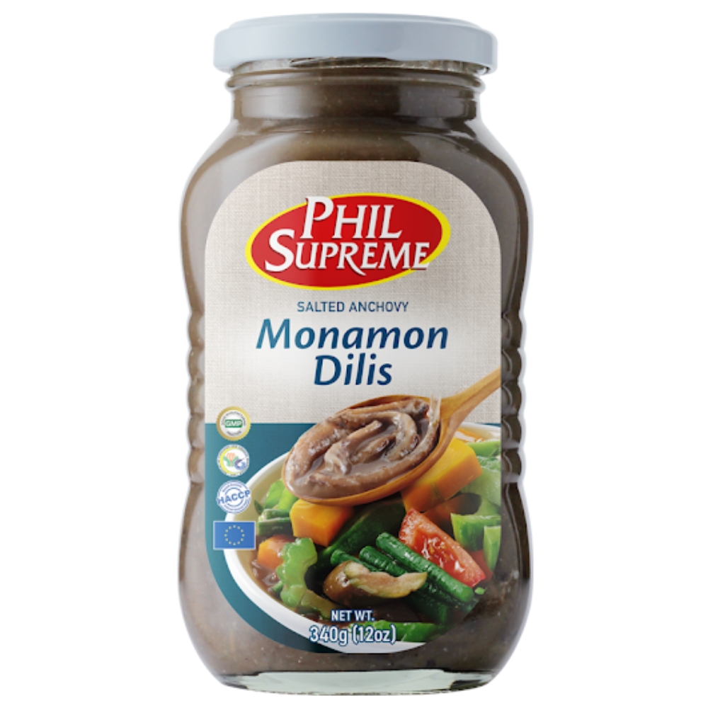 Monamon Dilis Salted - Αλατισμένες Σαρδέλες 340g PHIL SUPREME