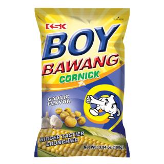 Boy Bawang Cornick Snack Garlic Flavour 100g KSK