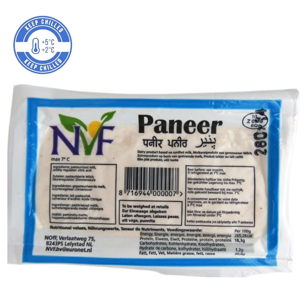 Fresh Paneer 500g NATURAL VEGETARIAN FOODS