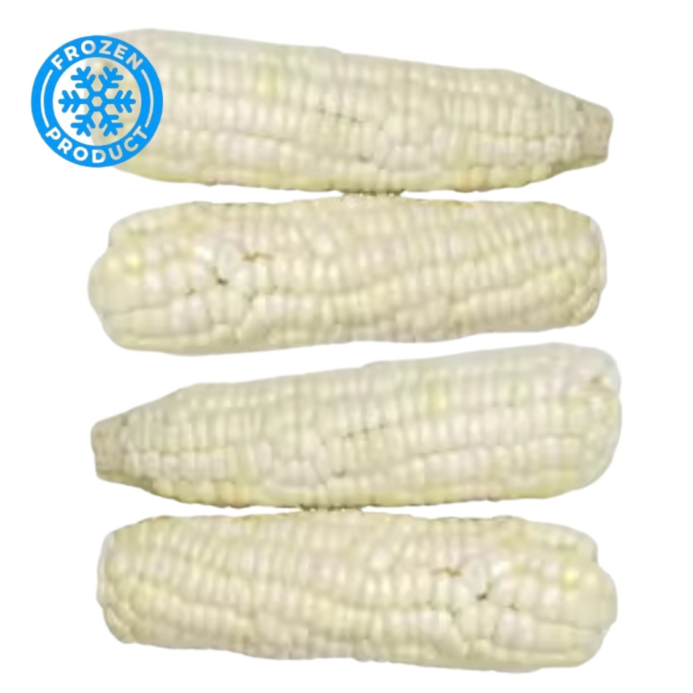 White Giant Corn in Cob Frozen - Choclo Entero 4pcs ALIBABA