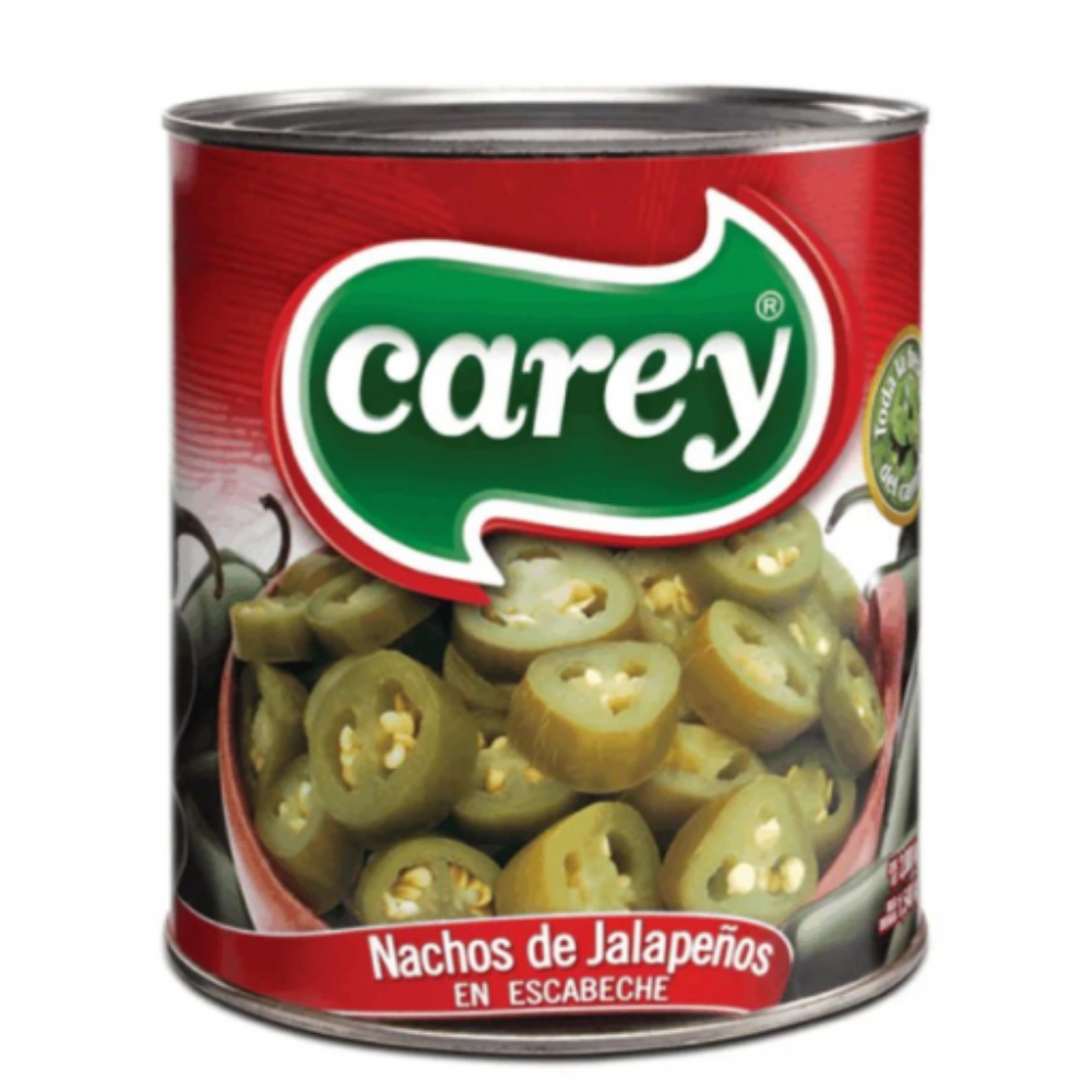 Sliced Green Jalapenos 200g CAREY