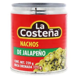 Πράσινες Πιπεριές Χαλαπένιο σε Φέτες - Radajas de Jalapeno 220g LA COSTENA
