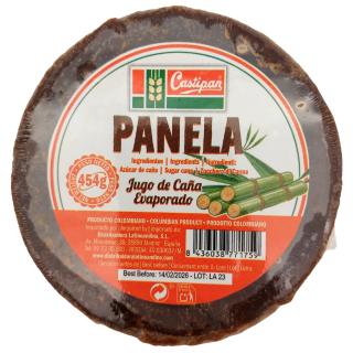 Ακατέργαστη Ζάχαρη από Ζαχαροκάλαμο - Panela 454g  CASTIPAN