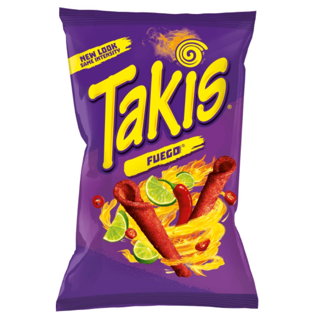 Καυτερά Τσιπς Καλαμποκιού Fuego 100g TAKIS