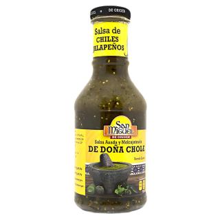 Μεξικάνικη Σάλτσα Τοματίγιο και Τσίλι - Salsa Asada Y Molcajetada Dona Chole 450g SAN MIGUEL