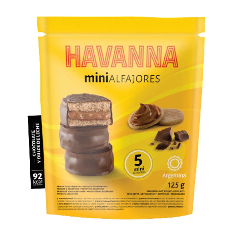 Mini Alfajores (5x25g) 125g HAVANNA