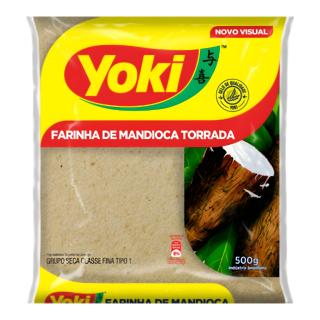 Farinha Mandioca Torrada - Ψημένο Αλεύρι Μανιόκας (Κασάβας) 500g YOKI