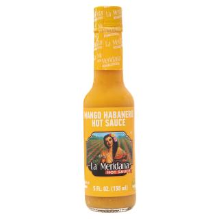 Καυτερή Σάλτσα με Πιπεριές Habanero και Μάνγκο 150ml LA MERIDANA