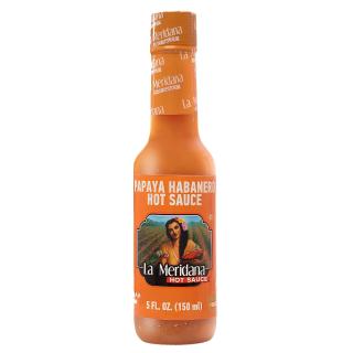 Καυτερή Σάλτσα με Πιπεριές Habanero και Παπάγια 150ml LA MERIDANA