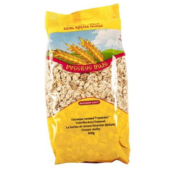 Oat Flakes 400g RUSSKOE POLE