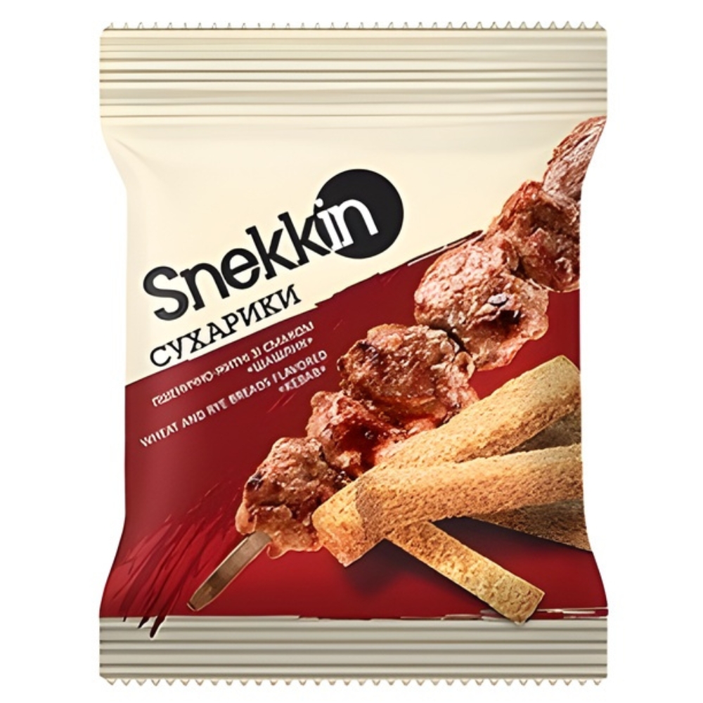 Shashlik Flavoured Bread Snack 35g SNEKKIN