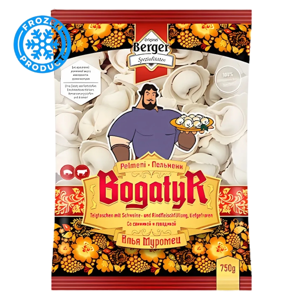 Πελμένι Μπογκατίρ με Μοσχάρι και Χοιρινό 750g BERGER