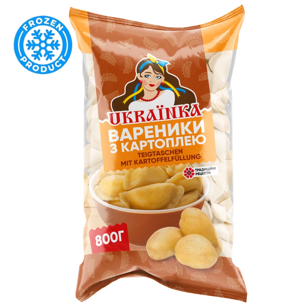 Vareniki with Potato Filling 800g UKRAINKA